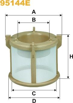 WIX Filters 95144E - Polttoainesuodatin inparts.fi