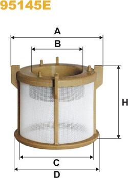 WIX Filters 95145E - Polttoainesuodatin inparts.fi