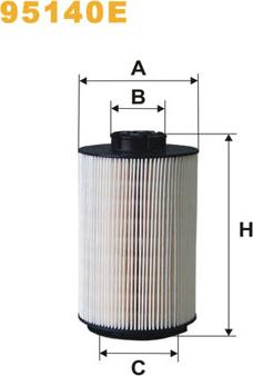 WIX Filters 95140E - Polttoainesuodatin inparts.fi