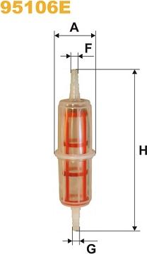 WIX Filters 95106E - Polttoainesuodatin inparts.fi