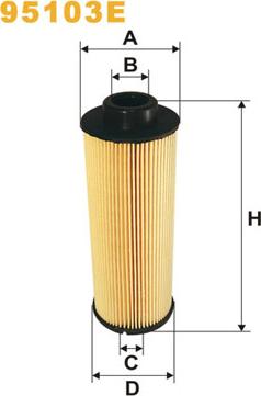 WIX Filters 95103E - Polttoainesuodatin inparts.fi