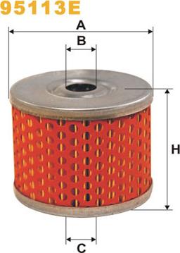 WIX Filters 95113E - Polttoainesuodatin inparts.fi