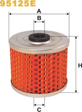 WIX Filters 95125E - Polttoainesuodatin inparts.fi