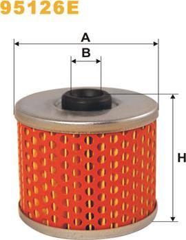 WIX Filters 95126E - Polttoainesuodatin inparts.fi