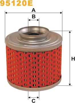 WIX Filters 95120E - Polttoainesuodatin inparts.fi