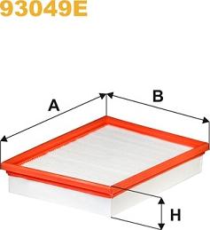 WIX Filters 93049E - Suodatin, sisäilma inparts.fi