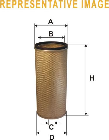 WIX Filters 93012E - Ilmansuodatin inparts.fi