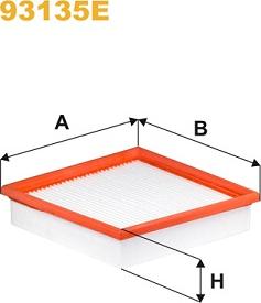 WIX Filters 93135E - Suodatin, sisäilma inparts.fi