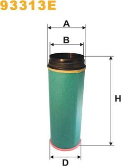 WIX Filters 93313E - Toisioilmasuodatin inparts.fi