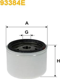 WIX Filters 93384E - Ilmansuodatin inparts.fi