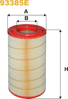 WIX Filters 93385E - Ilmansuodatin inparts.fi