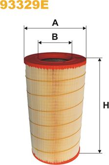 WIX Filters 93329E - Ilmansuodatin inparts.fi