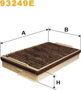 WIX Filters 93249E - Suodatin, sisäilma inparts.fi