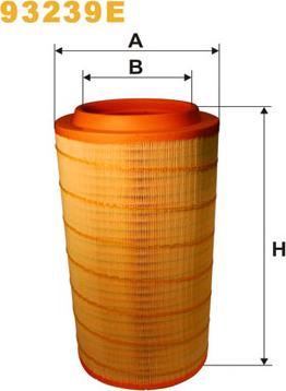 WIX Filters 93239E - Ilmansuodatin inparts.fi