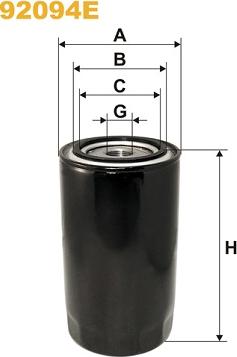 WIX Filters 92094E - Öljynsuodatin inparts.fi