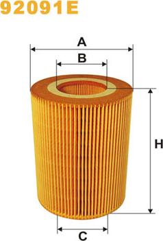 WIX Filters 92091E - Öljynsuodatin inparts.fi