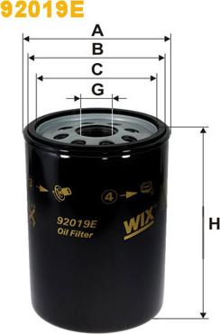 WIX Filters 92019E - Öljynsuodatin inparts.fi