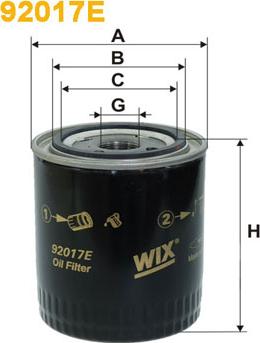 WIX Filters 92017E - Hydrauliikkasuodatin, automaattivaihteisto inparts.fi