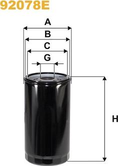 WIX Filters 92078E - Öljynsuodatin inparts.fi