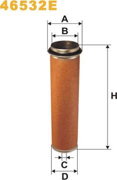 WIX Filters 46532E - Toisioilmasuodatin inparts.fi