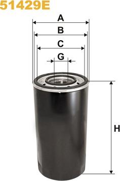 WIX Filters 51429E - Öljynsuodatin inparts.fi