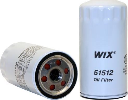 WIX Filters 51512 - Öljynsuodatin inparts.fi