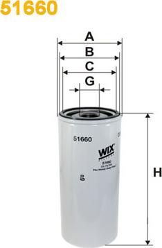 WIX Filters 51660 - Öljynsuodatin inparts.fi