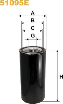 WIX Filters 51095E - Öljynsuodatin inparts.fi