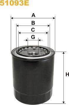 WIX Filters 51093E - Öljynsuodatin inparts.fi