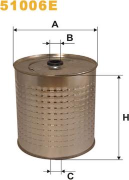 WIX Filters 51006E - Öljynsuodatin inparts.fi