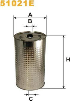 WIX Filters 51021E - Öljynsuodatin inparts.fi