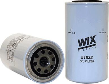 WIX Filters 51832 - Öljynsuodatin inparts.fi