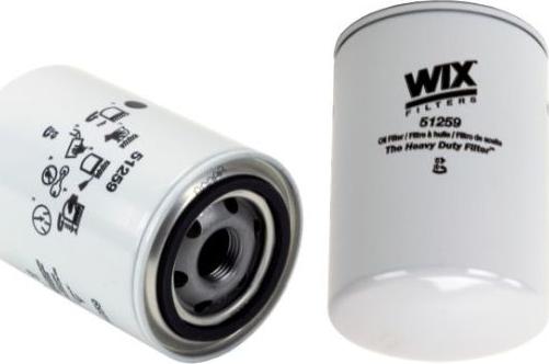 WIX Filters 51259 - Hydrauliikkasuodatin, automaattivaihteisto inparts.fi