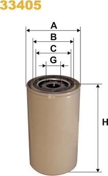 WIX Filters 33405 - Polttoainesuodatin inparts.fi