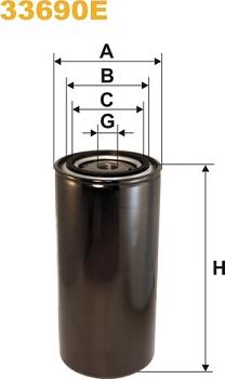 WIX Filters 33690E - Polttoainesuodatin inparts.fi