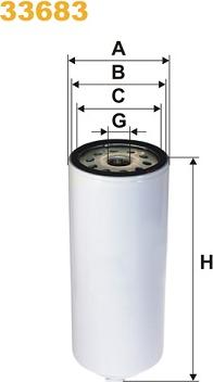 WIX Filters 33683 - Polttoainesuodatin inparts.fi