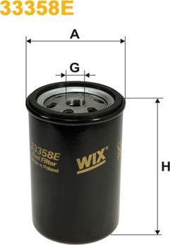 WIX Filters 33358E - Polttoainesuodatin inparts.fi