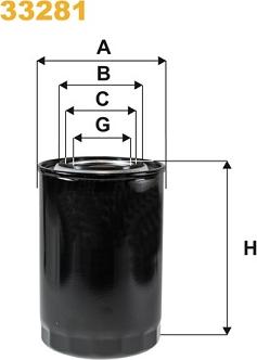 WIX Filters 33281 - Polttoainesuodatin inparts.fi