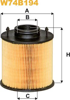 WIX Filters W74B194 - Ureasuodatin inparts.fi