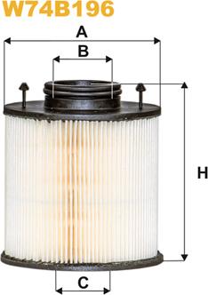 WIX Filters W74B196 - Ureasuodatin inparts.fi