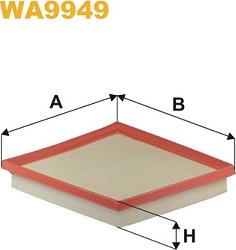 WIX Filters WA9949 - Ilmansuodatin inparts.fi