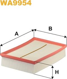 WIX Filters WA9954 - Ilmansuodatin inparts.fi