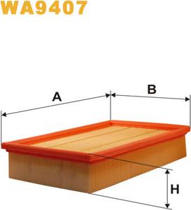 WIX Filters WA9407 - Ilmansuodatin inparts.fi