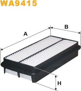 WIX Filters WA9415 - Ilmansuodatin inparts.fi