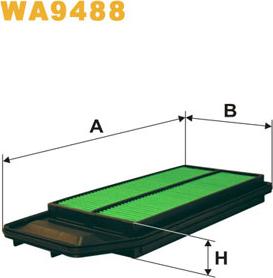 WIX Filters WA9488 - Ilmansuodatin inparts.fi