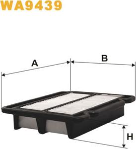 WIX Filters WA9439 - Ilmansuodatin inparts.fi