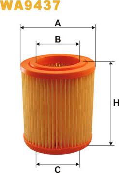 WIX Filters WA9437 - Ilmansuodatin inparts.fi