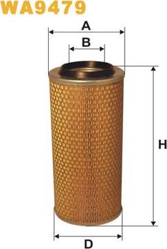 WIX Filters WA9479 - Ilmansuodatin inparts.fi