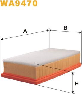 WIX Filters WA9470 - Ilmansuodatin inparts.fi