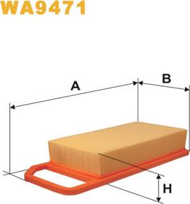 WIX Filters WA9471 - Ilmansuodatin inparts.fi